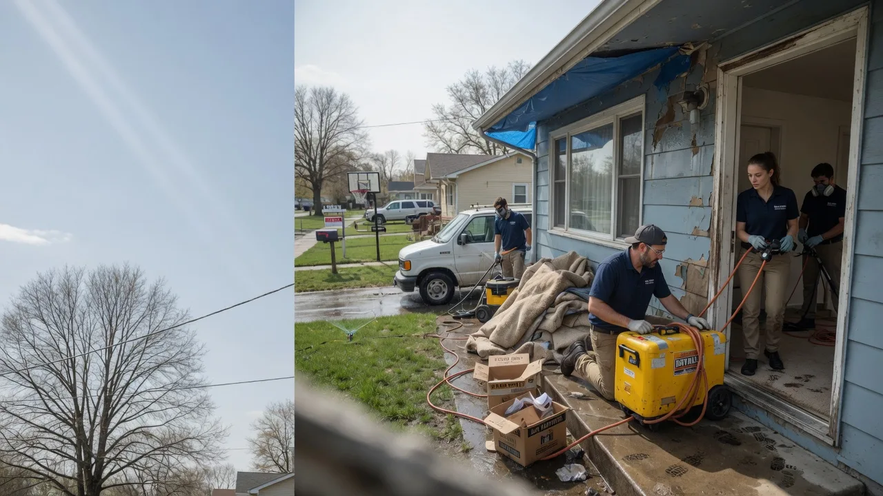 Basement Flood Cleanup in Greenwood, MS near me